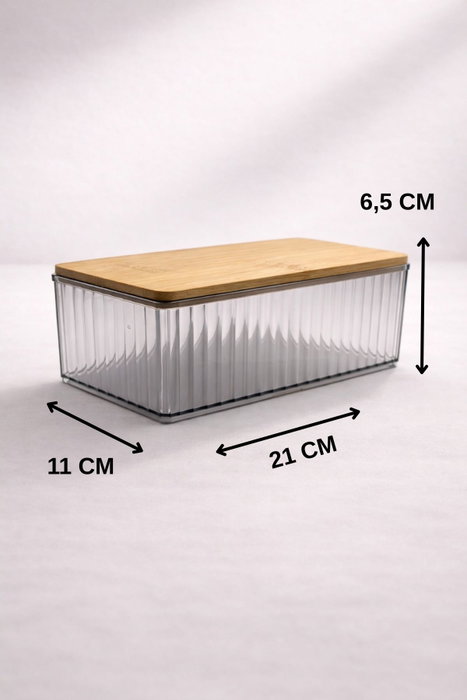 Hermia Set de Cajas de Almacenamiento BU0123 Color Fume